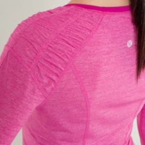 Lululemon Silver Bullet Long Sleeve